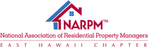 Logo for National Association of Residential Property Managers, East Hawaii Chapter
